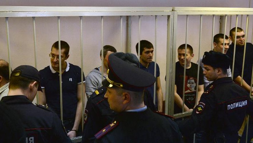 Des manifestants anti-Poutine sont jugés le 21 février 2014 à Moscou