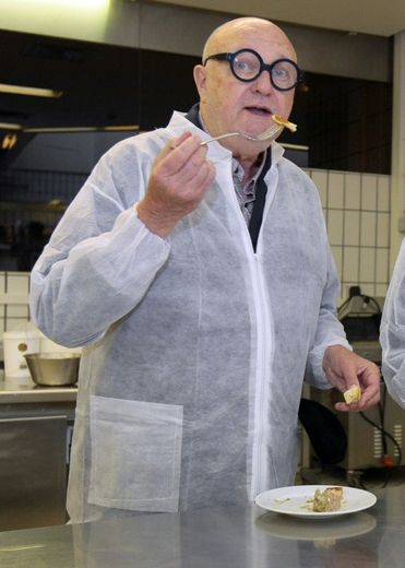 Jean-Pierre Coffe le 21 octobre 2009 au centre européen des professions culinaires (Ceproc) à Paris