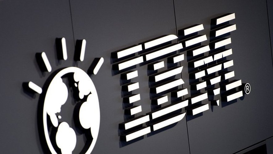 Logo d'IBM, en mars 2012