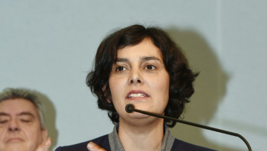 La ministre du Travail Myriam El Khomri le 25 mars 2016 à Bordeaux