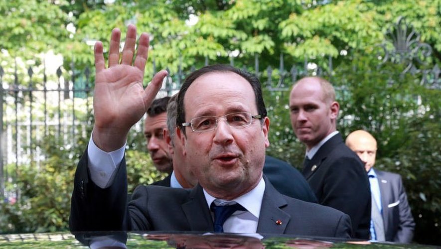 François Hollande, le 27 mai 2013 à Paris