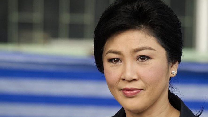 La Première ministre thaïlandaise Yingluck Shinawatra, le 2 février 2014 à Bangkok