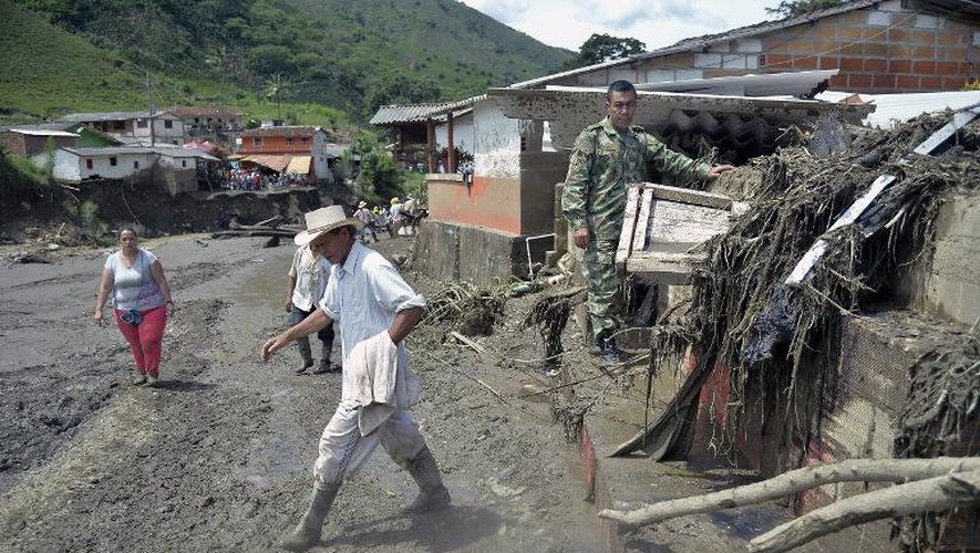 Glissement de terrain le 18 mai 2015 à Salgar en Colombie