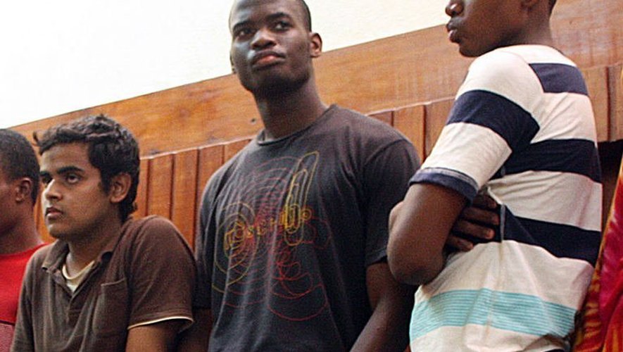 Michael Adebowale (c), l'un des deux auteurs présumés du meurtre d'un soldat britannique, le 23 novembre 2010 au Kenya