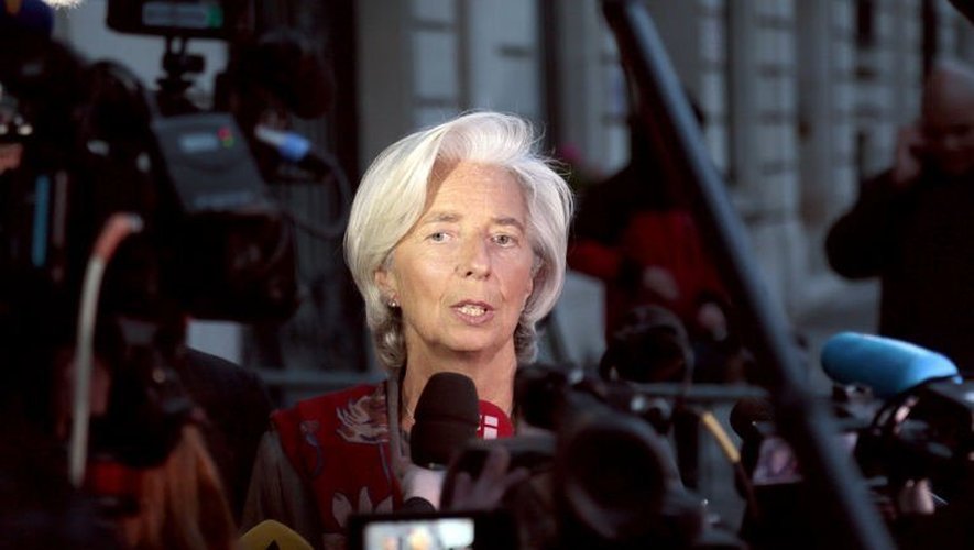 L'ancienne ministre de l'Economie Christine Lagarde, le 24 mai 2013 à Paris