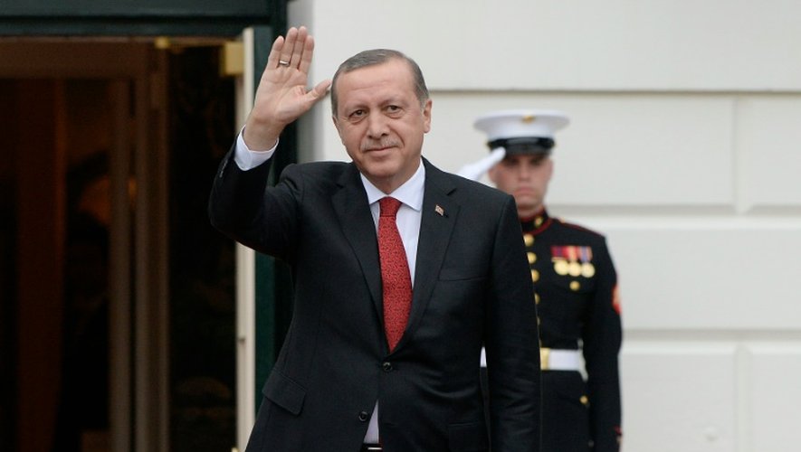 Le président turc Recep Tayyip Erdogan, à la Maison Blanche à Washington, le 31 mars 2016