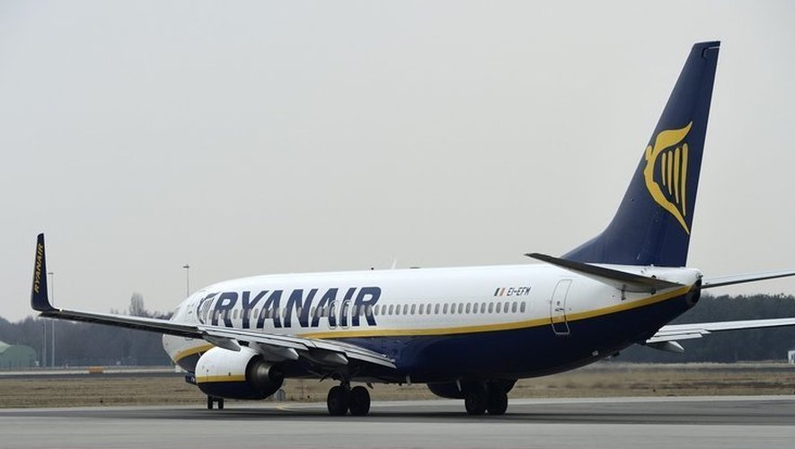 Un avion de la compagnie aérienne Ryanair