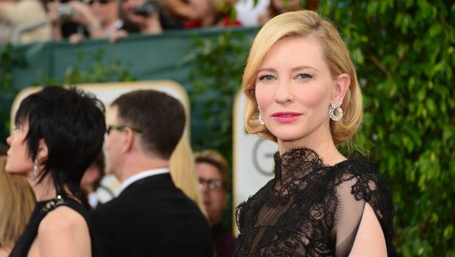 Cate Blanchett aux Golden Globes le 12 janvier 2014 à Beverly Hills en  Californie