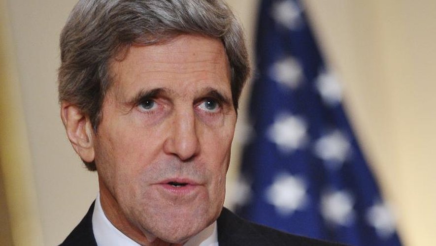 Le Secrétaire d'Etat John Kerry le 27 février 2014 à Washington