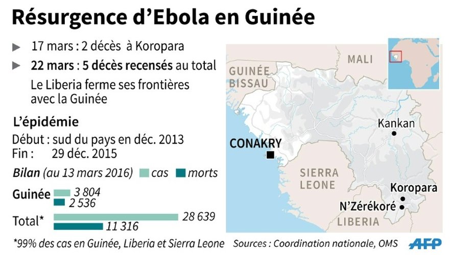 Résurgence d'Ebola en Guinée