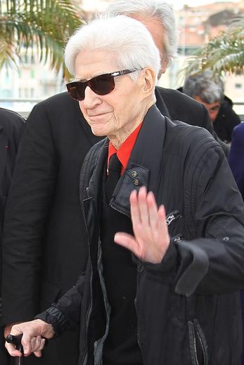 Alain Resnais au 65e festival de Cannes, le 21 mai 2012
