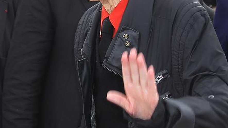 Alain Resnais au 65e festival de Cannes, le 21 mai 2012