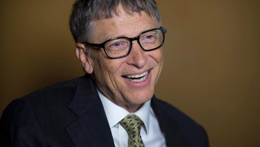 Bill Gates à New York, le 21 janvier 2014