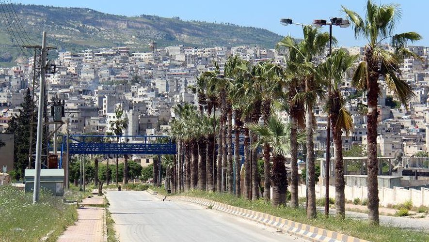La ville syrienne de Jisr al-Choughour le 25 avril 2015