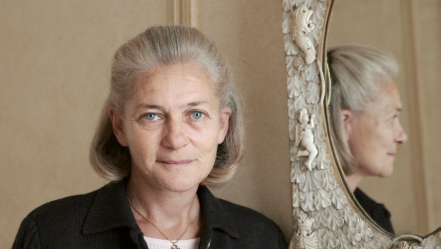 La philosophe française Elisabeth Badinter, le 26 octobre 2005 à Paris