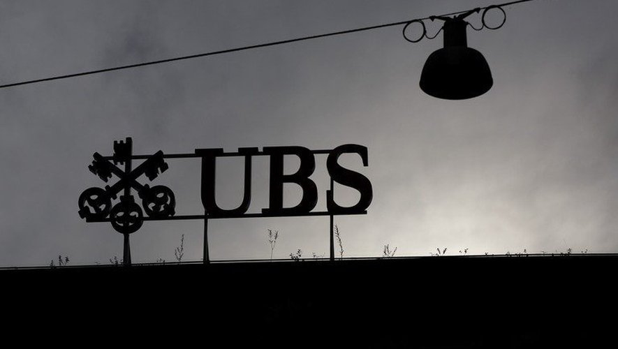 Le logo de la banque UBS