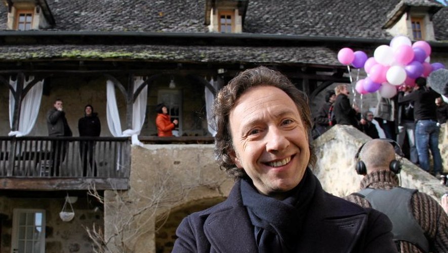 Stéphane Bern, heureux de découvrir et de faire découvrir la maison préférée des Français.