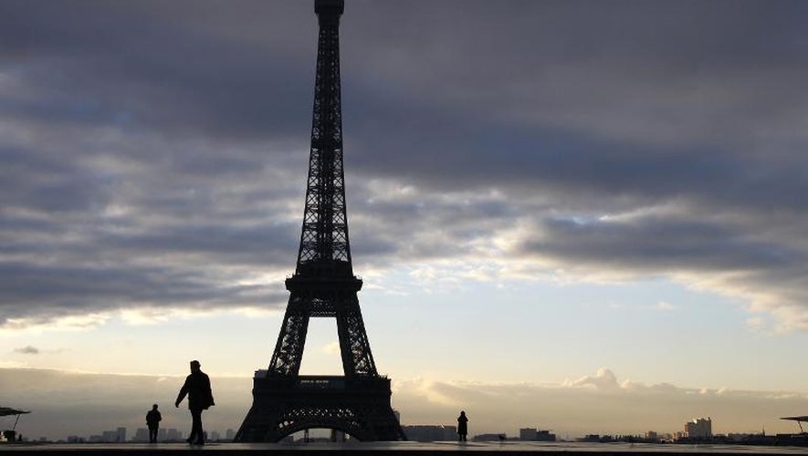 Vue de la Tour Eiffel à Paris le 4 mars 2014