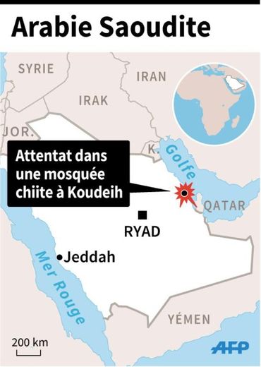 Attentat dans une mosquée chiite en Arabie saoudite
