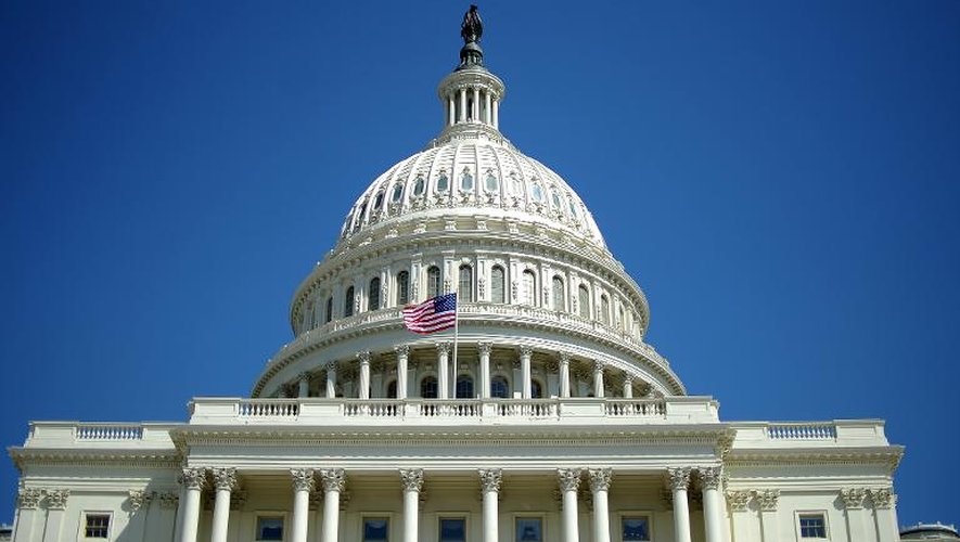 Le Capitole, siège du Congrès américain, à Washington le 6 avril 2011