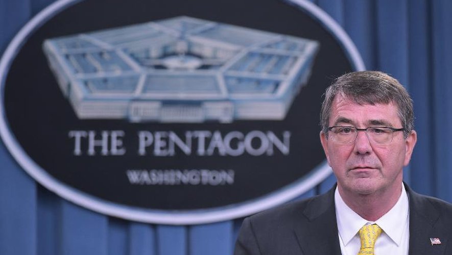 Le secrétaire américain à la défense Ashton Carter au Pentagone le 7 mai 2015