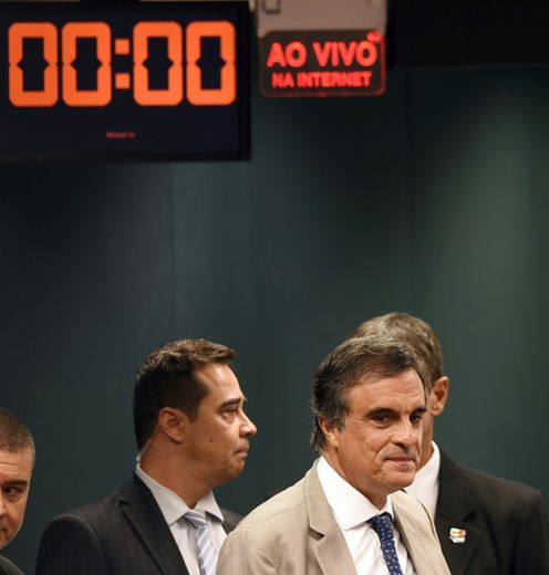 L'avocat général de l'Etat brésilien, Eduardo Cardozo, le 4 avril 2016 à Brasilia