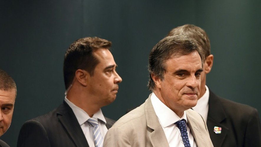 L'avocat général de l'Etat brésilien, Eduardo Cardozo, le 4 avril 2016 à Brasilia