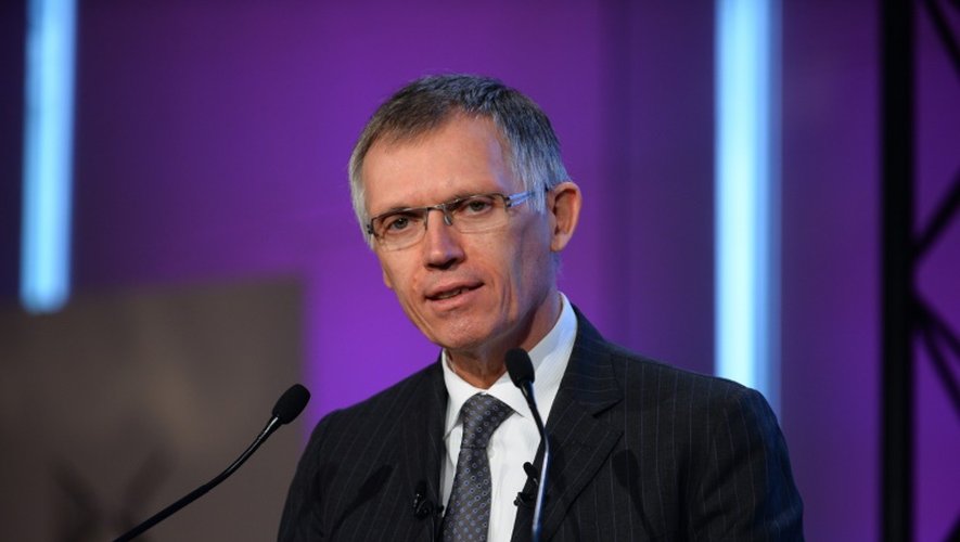 Carlos Tavares, président du directoire de PSA Peugeot Citroen le 24 février 2016 à Paris