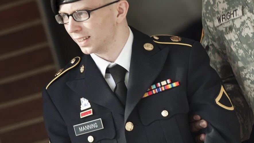 Bradley Manning à Fort Meade, dans le Maryland, le 15 mars 2012