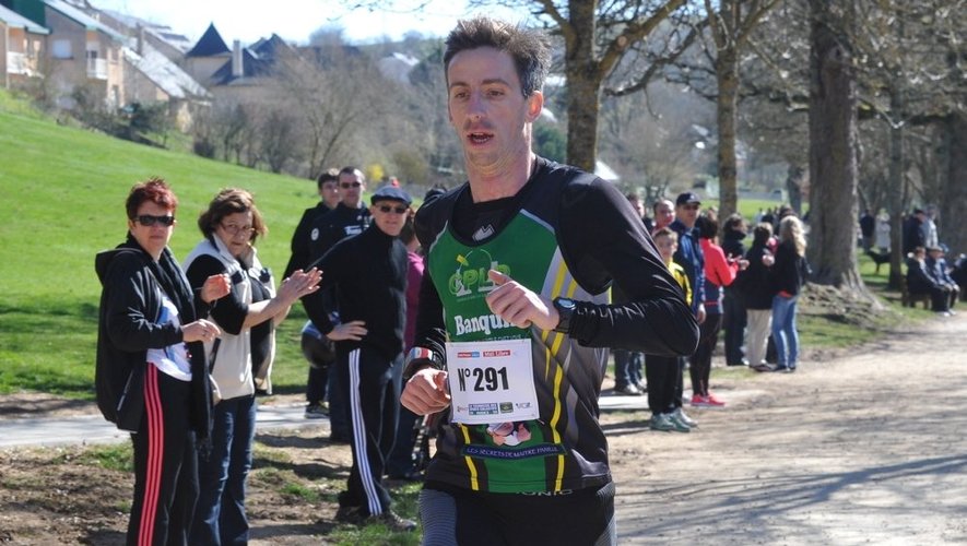 Sébastien Cantagrel a remporté les "10 km des Berges de l'Aveyron"