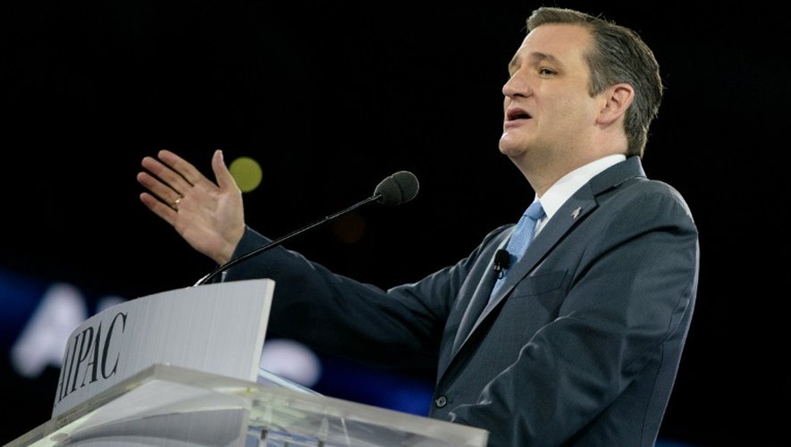 Le candidat républicain Ted Cruz le 21 mars 2016 à   Washington