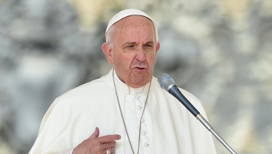 Le pape François le 30 mars 2016 au Vatican