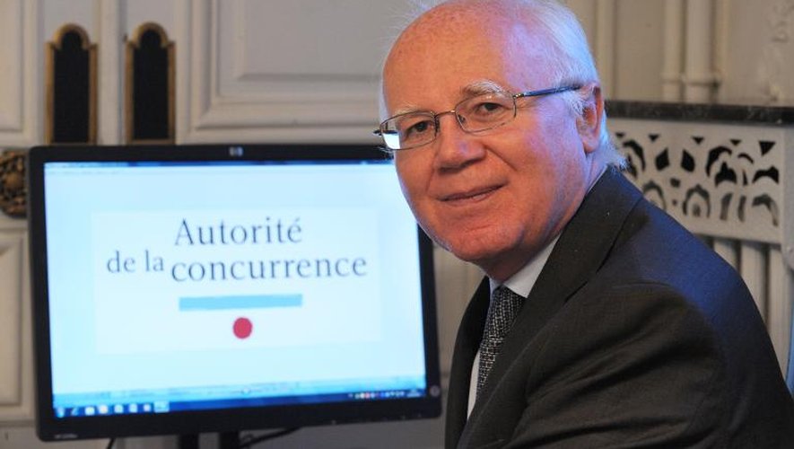 Le président de l'Autorité de la Concurrence, Bruno Lasserre, le 11 janvier 2013