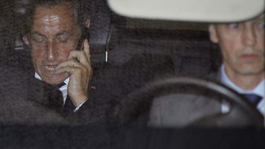 Nicolas Sarkozy le 4 juin 2012 à Paris