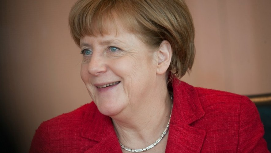 La chancelière allemande Angela Merkel, à Berlin le 6 avril 2016