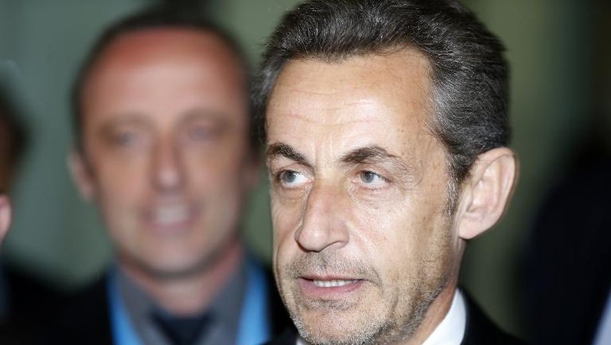 Nicolas Sarkozy le 10 mars 2014 à Bordeaux