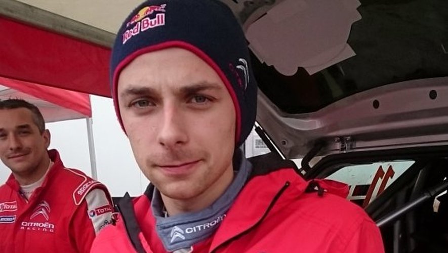 A 22 ans, Stéphane Lefebvre, dernier vainqueur du rallye Terre de Causses, impressionne.