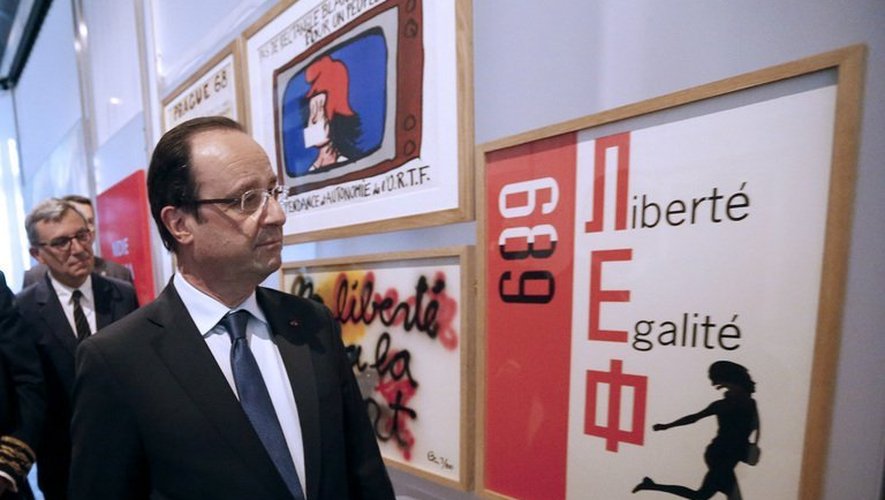 François Hollande inaugure le MuCEM, à Marseille, le 4 juin 2013