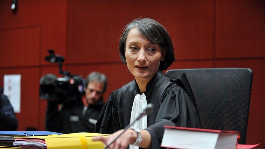 L'avocate générale Florence Lecoq lors du procès contre Tony Meilhon, le 22 mai 2013 à Nantes