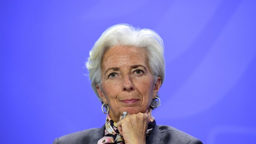 La patronne du Fonds monétaire international (FMI) Christine Lagarde, le 5 avril 2016 à Berlin
