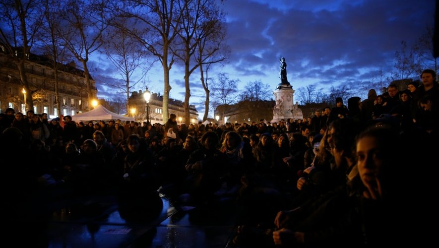 "Nuit Debout", le 6 avril 2016 à Paris
