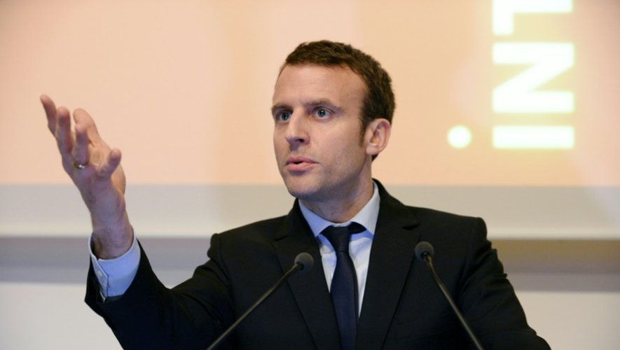 Emmanuel Macron le 7 avril 2016 à Paris