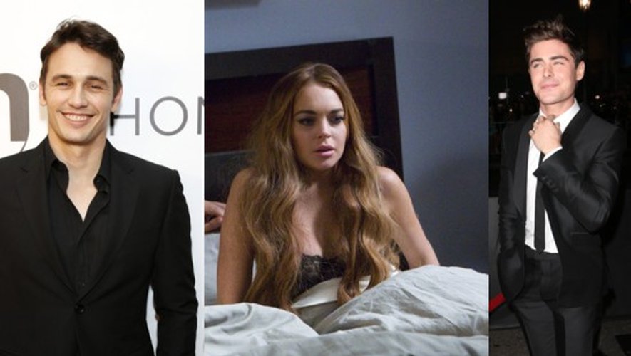 Lindsay Lohan (ici dans Scary Movie 5) s&#039;est vanté d&#039;avoir eu James Franco et Zac Efron comme amants... entre autres !
