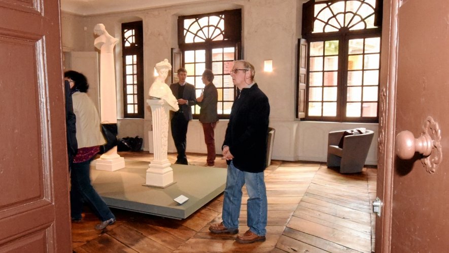 Une salle a spécialement été aménagée au musée Fenaille pour accueillir les six sculptures d’Auguste Rodin qui resteront, dans un premier temps, 5 ans à Rodez.