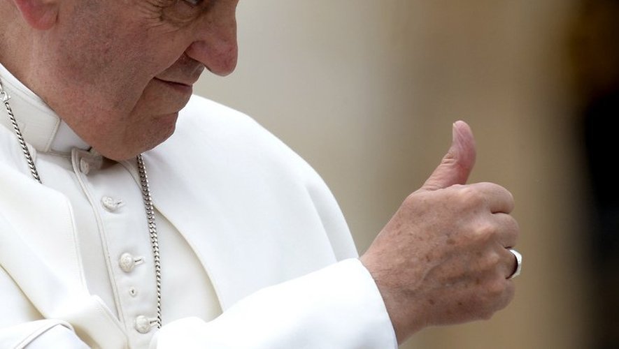 Le pape François au Vatican, le 5 juin 2013