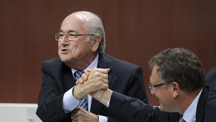 Le président de la Fifa Sepp Blatter, le 29 mai à Zurich