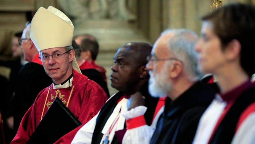 L'archevêque de Canterbury, Justin Welby,  le 24 novembre 2015 à Londres