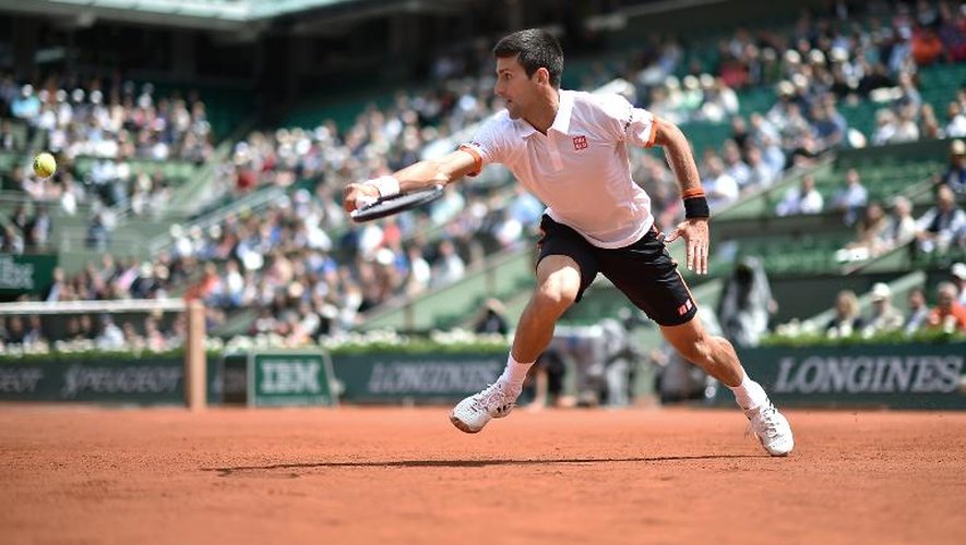 Le Serbe Novak Djokovic, le 30 mai 2015 à Roland-Garros