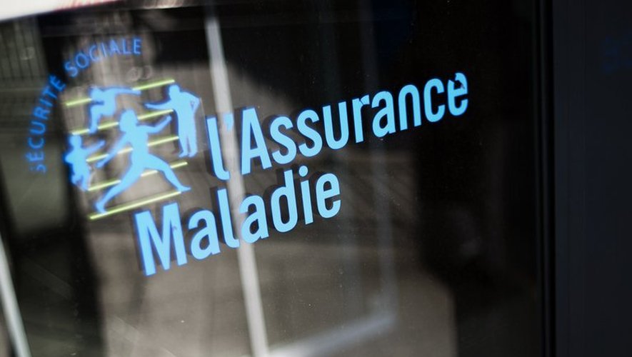 Le logo de l'Assurance Maladie, le 23 octobre 2012 à Paris