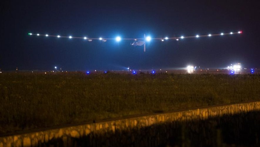 L'avion Solar Impulse 2 décolle depuis Nankin, en Chine, le 31 mai 2015